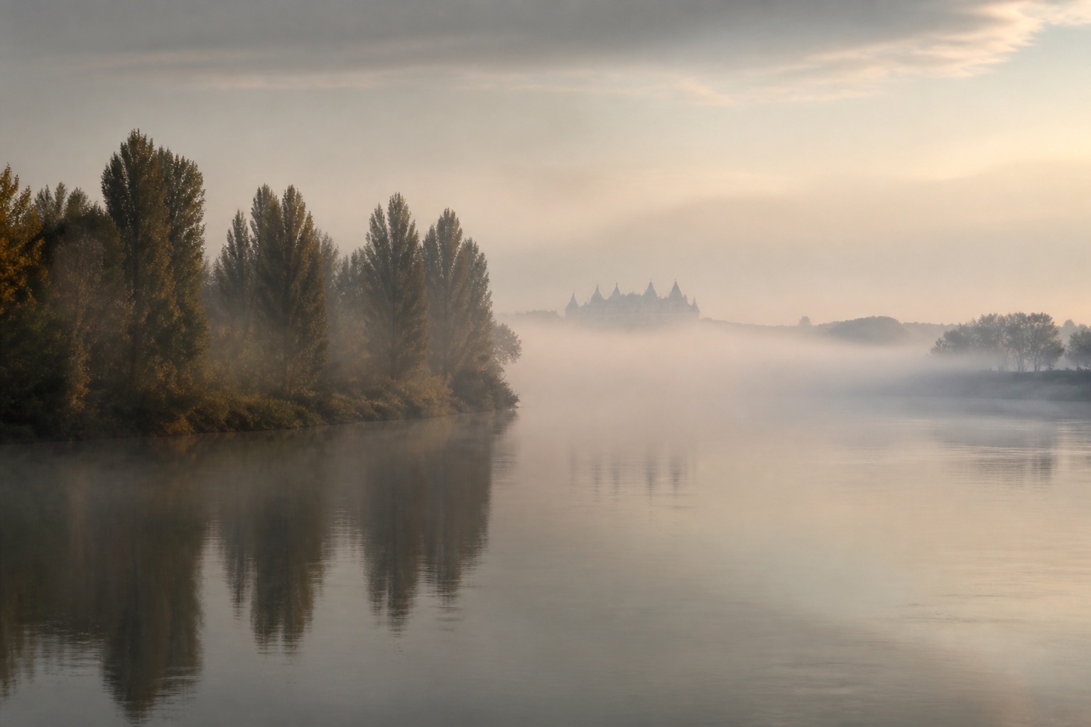 Brume du matin sur la Loire