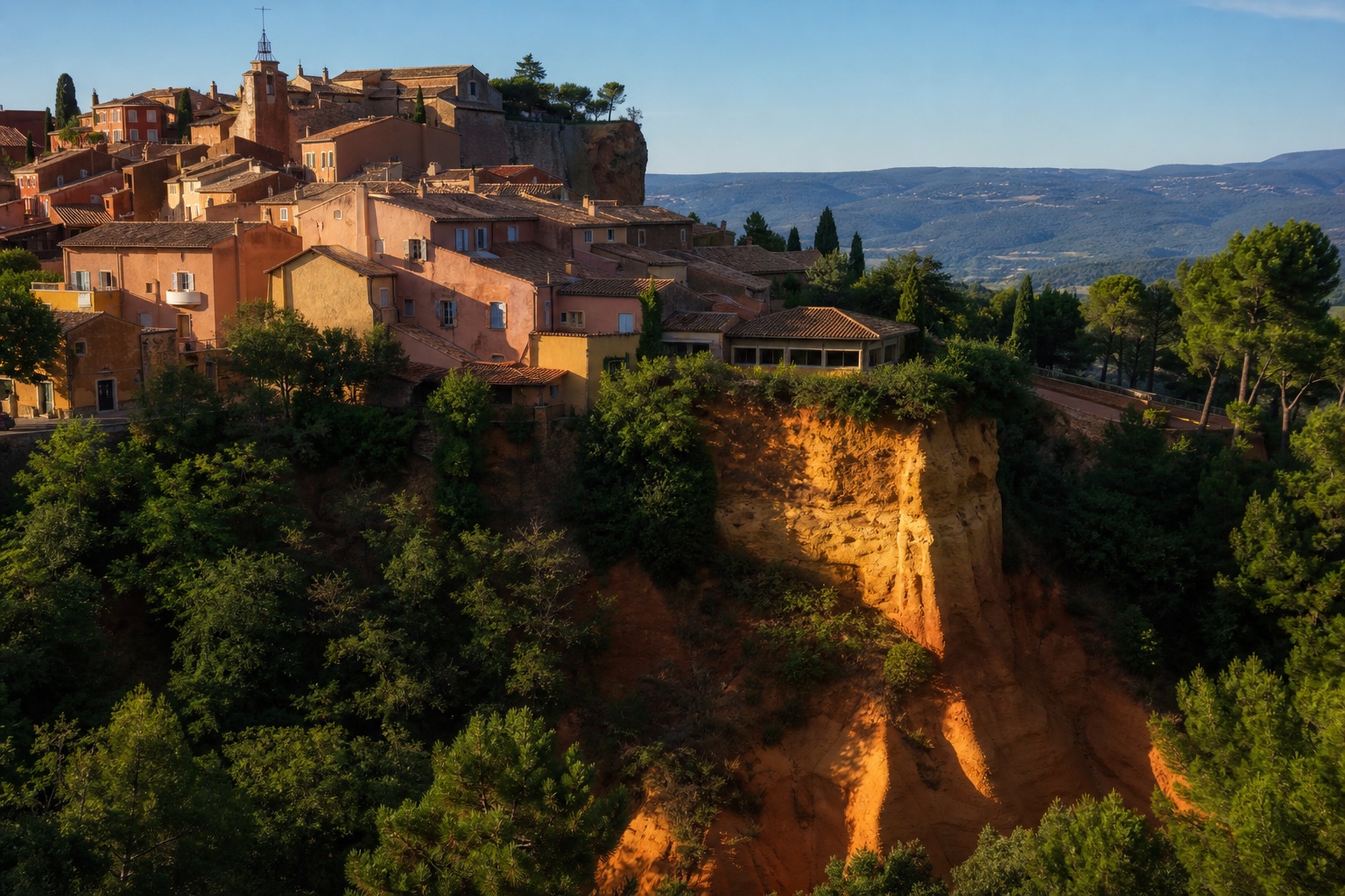 Village d'ocre de Roussillon